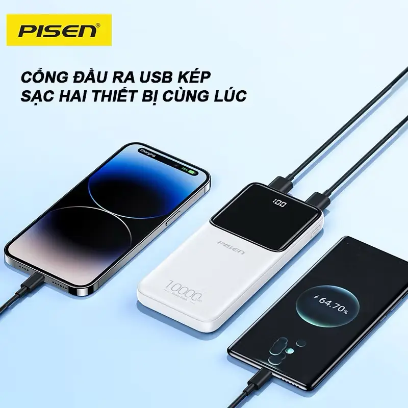 Sạc dự phòng PISEN