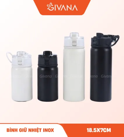 Bình giữ nhiệt inox 18.5x7cm