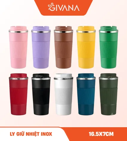 Ly giữ nhiệt inox 16.5x7cm