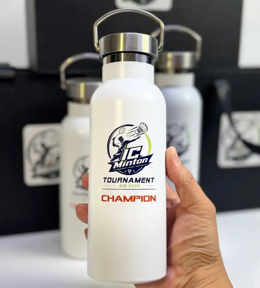 Set quà bình giữ nhiệt và ly giữ nhiệt Givana